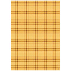 Papel de Arroz  Stamperia A-4 Whispering woods patron de tartan