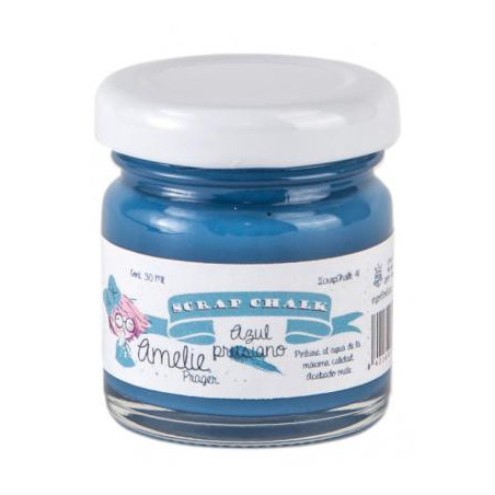 AMELIE SCRAP CHALK 41 AZUL PRUSIANO - 30 ML