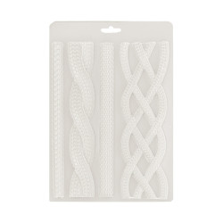 Molde Flexible A-5 Stamperia Whispering woods cuerdas