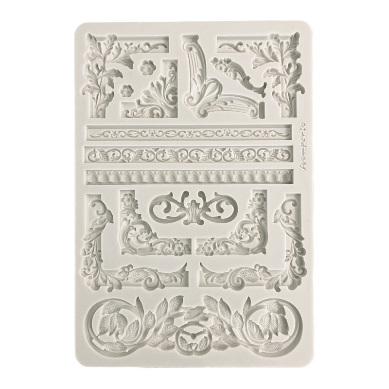 Molde Silicona Din A-4 Stamperia Frames Molde Silicona Din A-4 Stamperia Frames