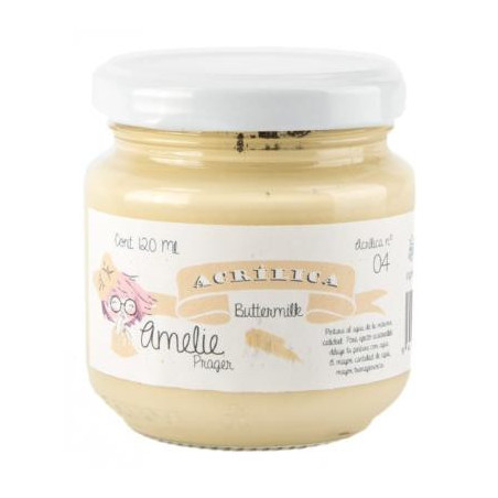 AMELIE ACRÍLICA 04 BUTTERMILK - 120 ML