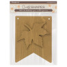 Crafty Shapes: Whispering woods leaf