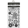 Stencil 12x25 cms. Stamperia Voyages Fantastiques mecanismos