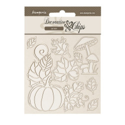 Decorative Chips 14x14 cms. Whispering pumpkin