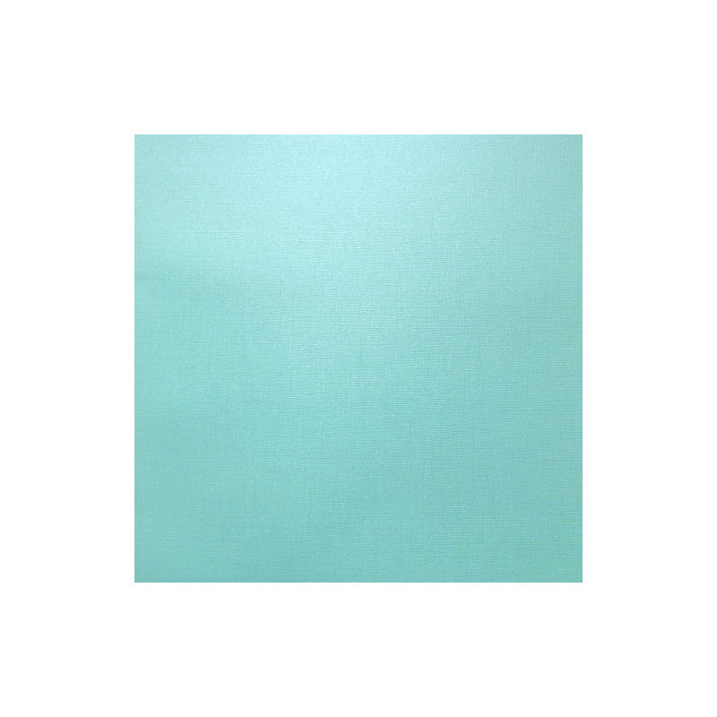 Hoja Cartulina Perlada Scrapberry's 30x30 cms. 216 grs. Light Aquamarina