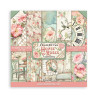 Colección de Papeles Scrap Stamperia 20.3x20.3 House of Roses