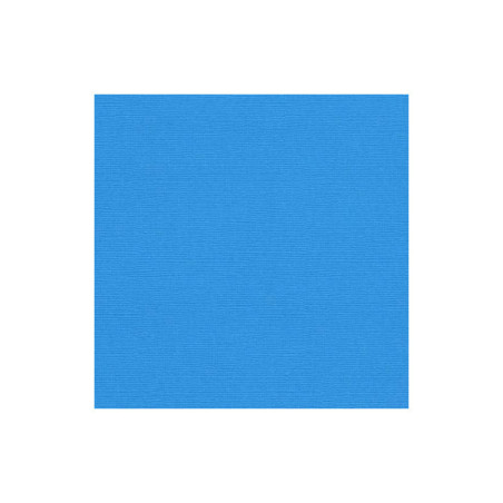 Hoja Cartulina Texturizada 30x30 cms. 216 grs. Scrapberry's Capri Blue