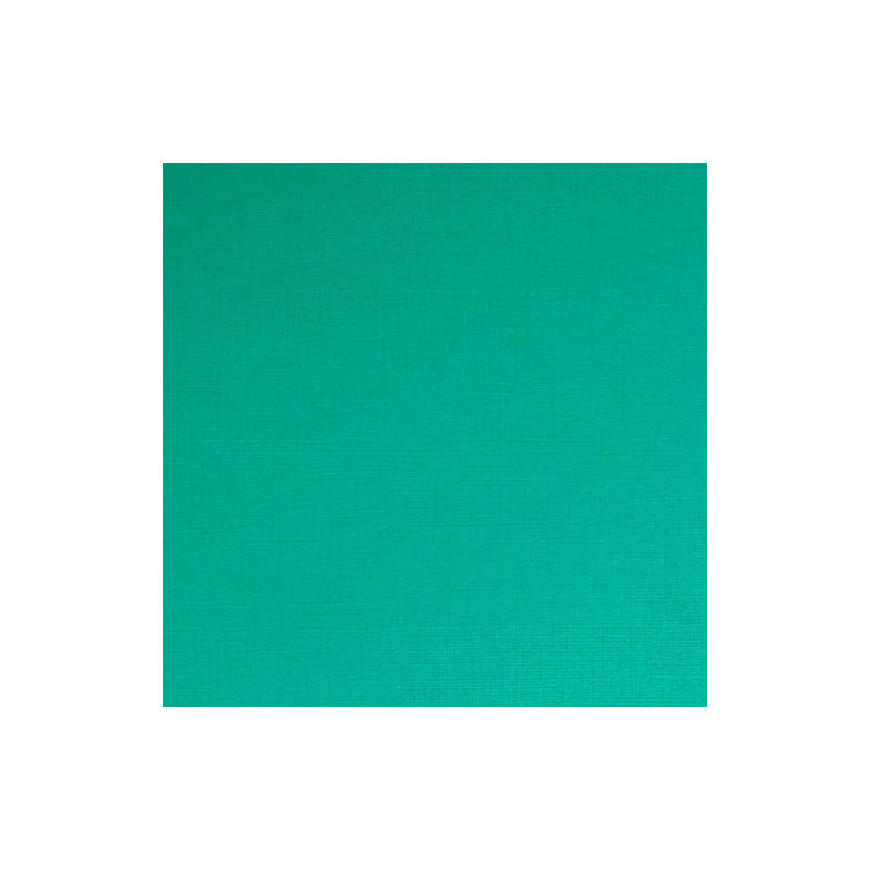 Hoja Cartulina Texturizada 30x30 cms. 216 grs. Scrapberry's Ocean Green
