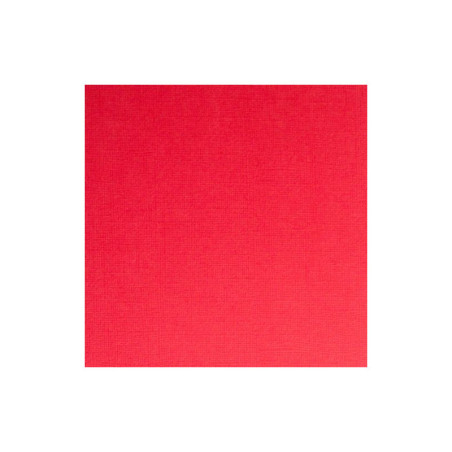 Hoja Cartulina Texturizada 30x30 cms. 230 grs. Scrapberry's Roja