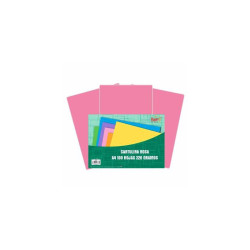 Hoja Cartulina Din A-4 220 grs. Rosa