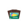 Hoja Cartulina Din A-4 220 grs. Marron