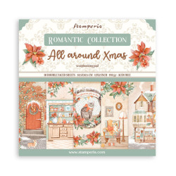 Colección All Around Christmas Stamperia 30 x30