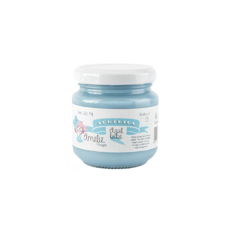 AMELIE ACRÍLICA 13 AZUL BEBE - 120 ML