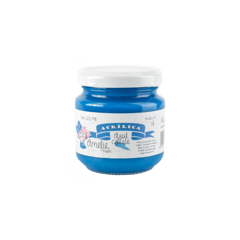 AMELIE ACRÍLICA 14 AZUL CELESTE - 120 ML