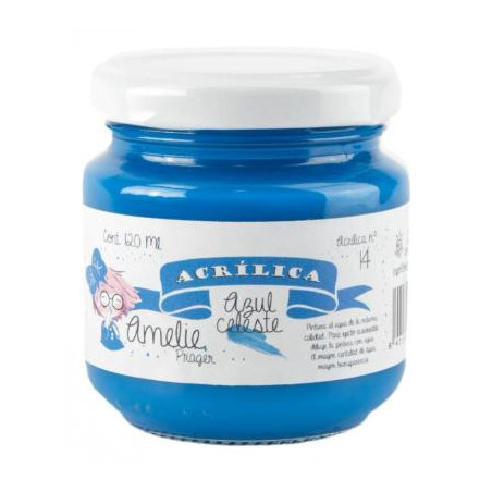 AMELIE ACRÍLICA 14 AZUL CELESTE - 120 ML