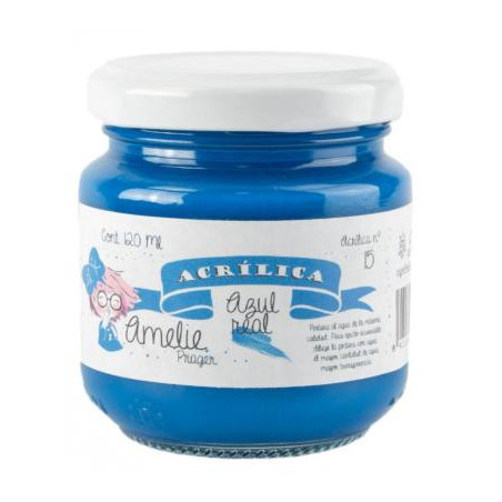 AMELIE ACRÍLICA 15 AZUL REAL - 120 ML