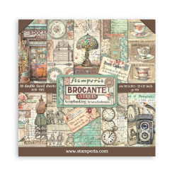Colección Brocante Antiques Stamperia 30 x30