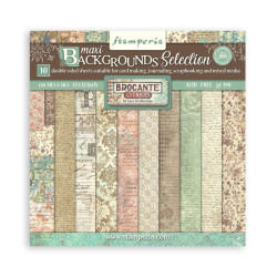 Colección Brocante Antiques backgrounds Stamperia 30 x30