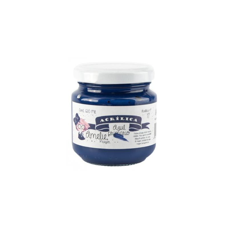 AMELIE ACRÍLICA 17 AZUL PRIMARIO - 120 ML