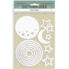 Set Troqueles A-5 Stamperia Starlit Dreams