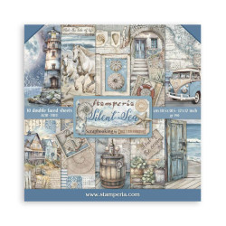 Colección Silent Sea Stamperia 30 x30