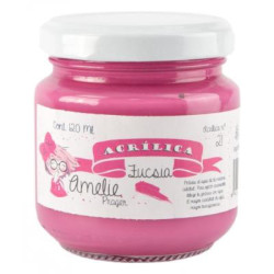 AMELIE ACRÍLICA 21 FUCSIA - 120 ML
