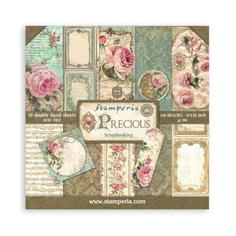 Colección Precious Stamperia 30 x30