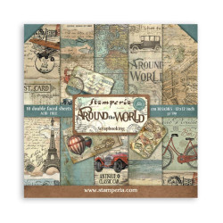 Colección Around the World Stamperia 30 x30