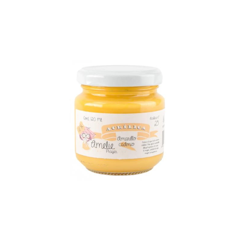 AMELIE ACRÍLICA 25 AMARILLO CADMIO - 120 ML