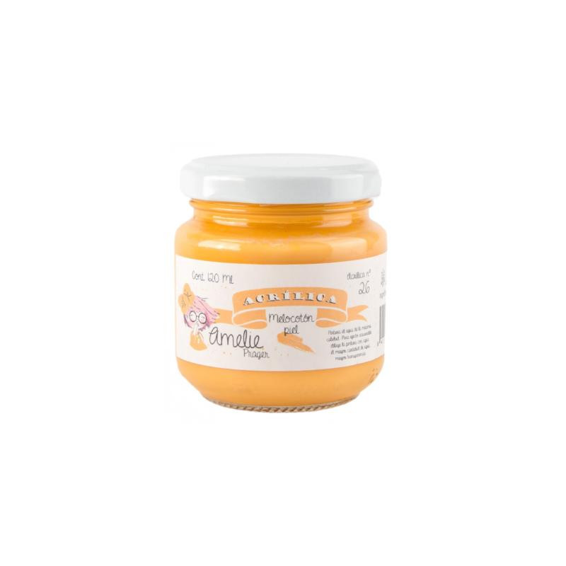 AMELIE ACRÍLICA 26 MELOCOTÓN PIEL - 120 ML