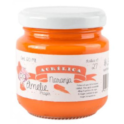 AMELIE ACRÍLICA 27 NARANJA - 120 ML