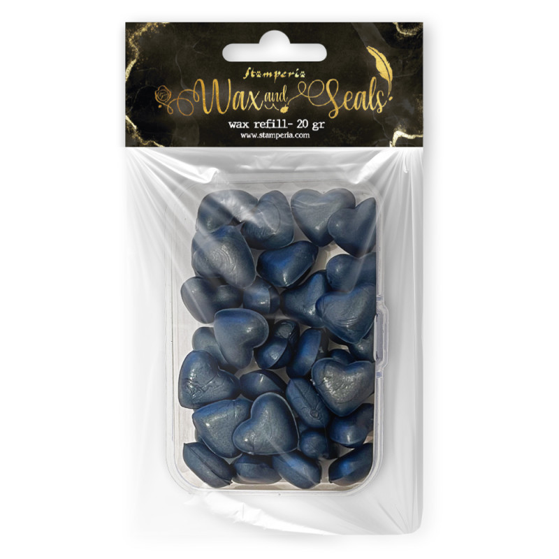 Repuesto de cera 20 grs. Heart Deep Blue