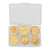 Set 6 sellos diametro 2.5 cms. Master of Magic