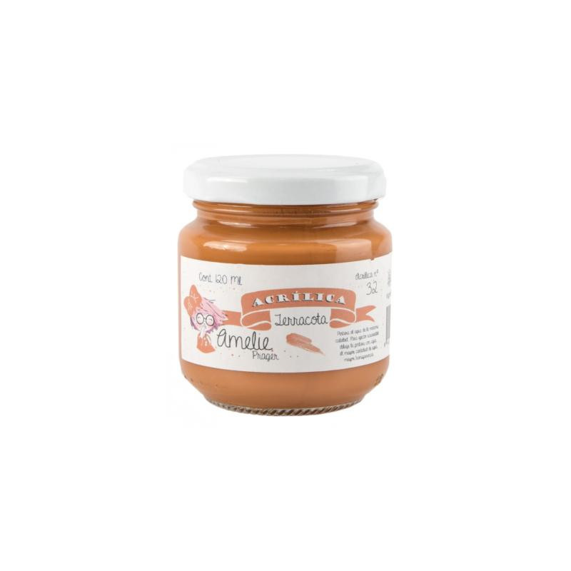 AMELIE ACRÍLICA 32 TERRACOTA - 120 ML