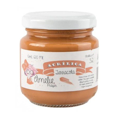 AMELIE ACRÍLICA 32 TERRACOTA - 120 ML