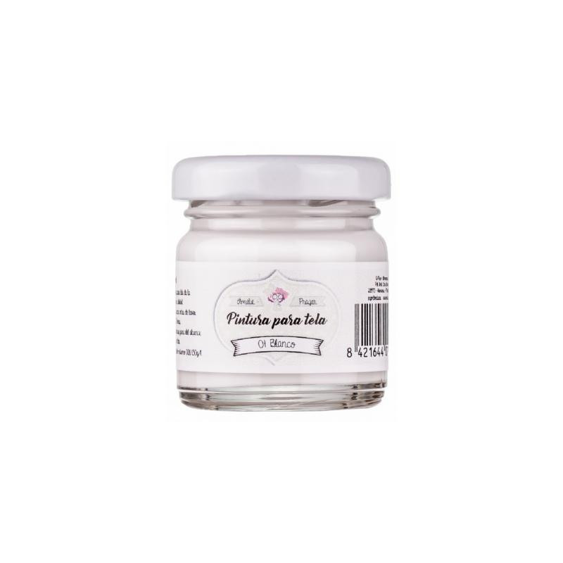PINTURA TELA 03 BLANCO - 30 ML PINTURA TELA 03 BLANCO - 30 ML
