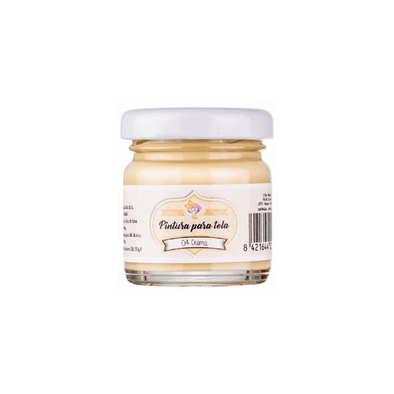 PINTURA TELA 04 CREMA - 30 ML PINTURA TELA 04 CREMA - 30 ML
