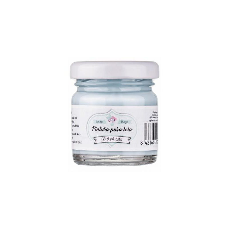PINTURA TELA 09 AZUL BEBÉ - 30 ML PINTURA TELA 09 AZUL BEBÉ - 30 ML