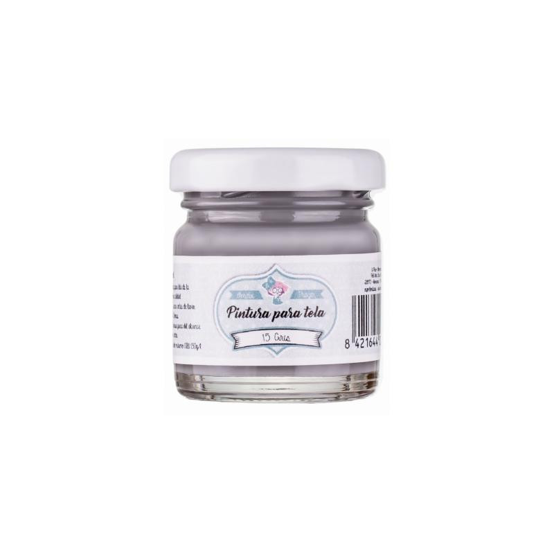 PINTURA TELA 15 GRIS - 30 ML