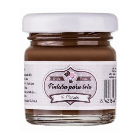 PINTURA TELA 16 MARRÓN - 30 ML