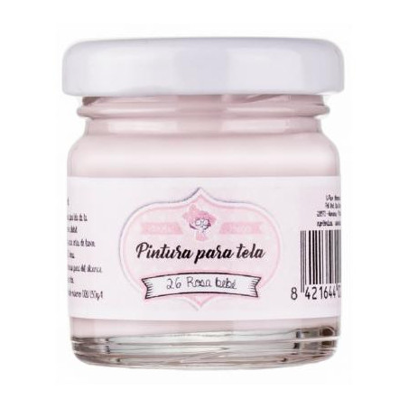 PINTURA TELA 26 ROSA BEBÉ - 30 ML