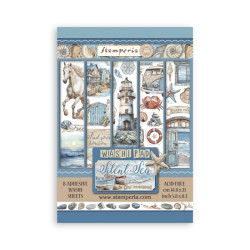Washi pad 8 hojas A5 Silent Sea Stamperia