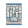 Washi pad 8 hojas A5 Silent Sea Stamperia