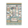 Washi pad 8 hojas A5 Venice city of Art  Stamperia