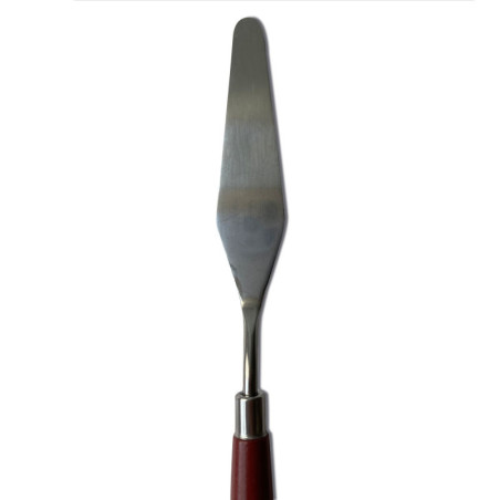Espatula de madera y metal Stamperia 23 cms