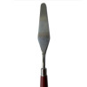 Espatula de madera y metal Stamperia 23 cms