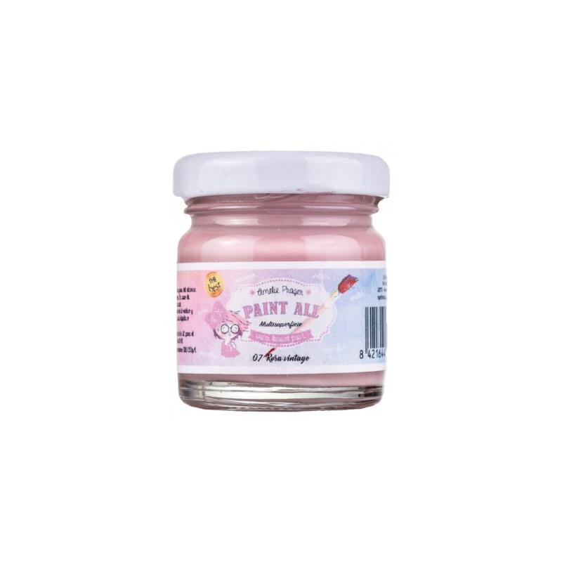 Paint All Multisuperficie Rosa Vintage Amelie 30 ml Paint All Multisuperficie Rosa Vintage Amelie 30 ml