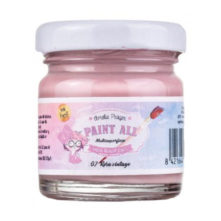 Paint All Multisuperficie Rosa Vintage Amelie 30 ml