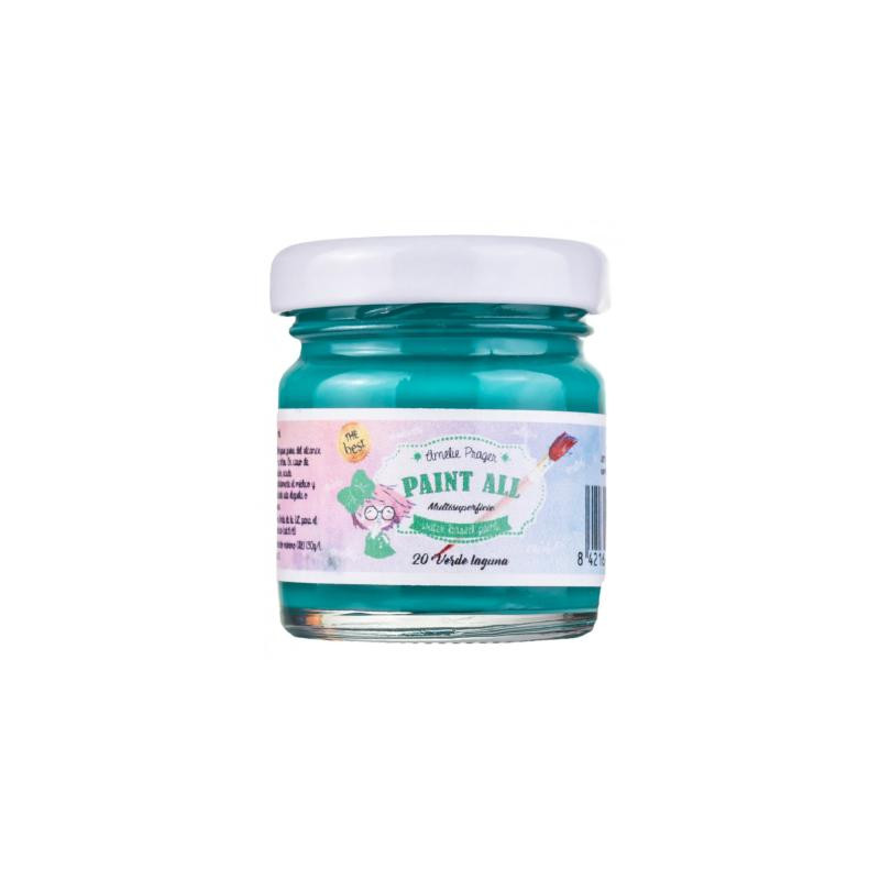 Paint All Multisuperficie Verde Laguna Amelie 30 ml Paint All Multisuperficie Verde Laguna Amelie 30 ml