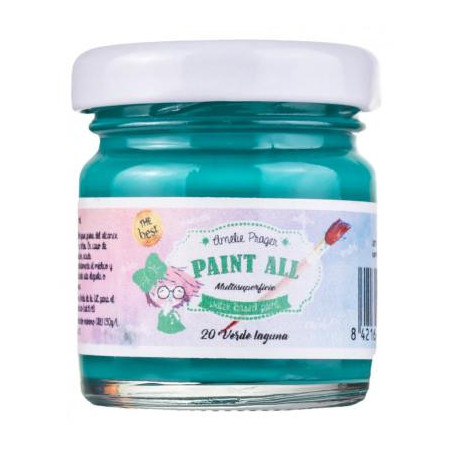 Paint All Multisuperficie Verde Laguna Amelie 30 ml